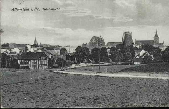 Olsztyn - Widok og�lny 1911