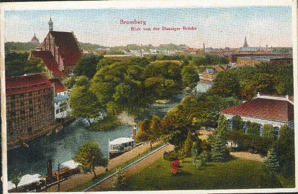 Bydgoszcz - Widok z mostu Gda�skiego