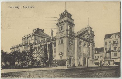 Bydgoszcz - City theater 1915