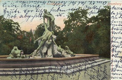 Bromberg - Kunstbrunnen 1904