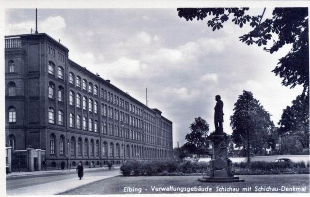 Elbing - Verwaltungsgeb�ude Schichau