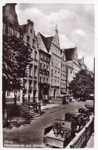 Elbing - Patrizierh�user und Spieringstra�e