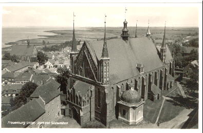 Frauenburg - Dom von S�dwesten 1940