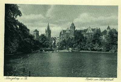 K�nigsberg - Partie am Schlo�teich