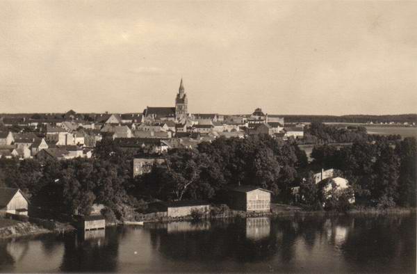 Ek - Widok na miasto z samolotu 1939