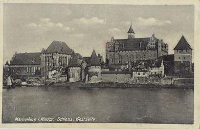 Marienburg - Schlo, Westseite