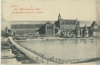 Malbork - Castle (West side with bridge)