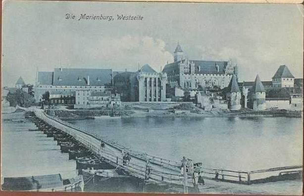 Malbork - Castle, west side