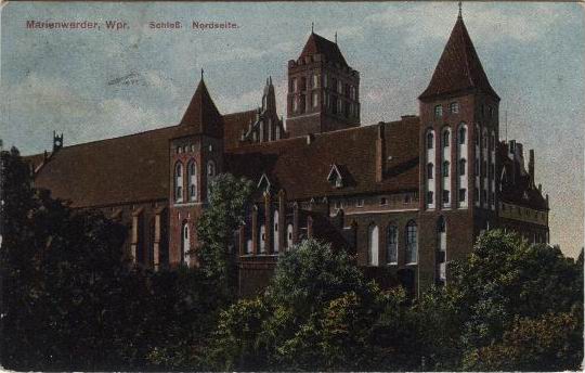 Kwidzyn - Zamek od p�nocy