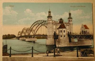 Tilsit - Knigin Luise-Brcke 1900